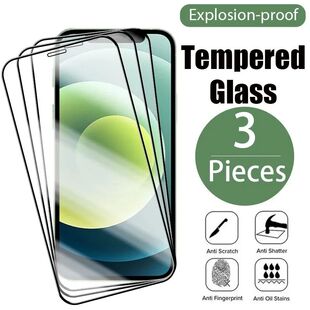 for Pro iPhone Protector Glass Max Mini Screen Protective 3PCS Tempered