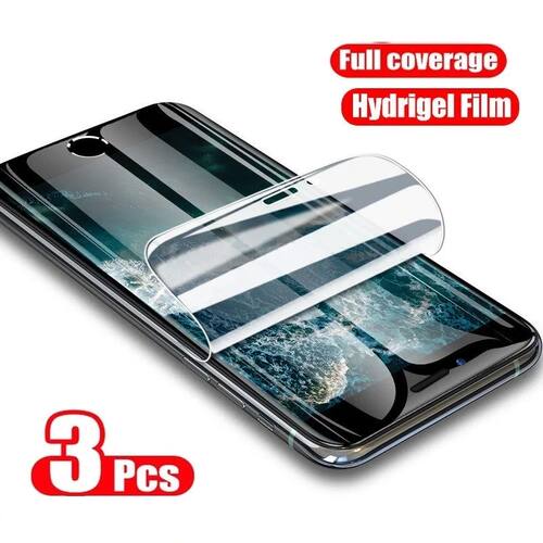 3Pcs Hydrogel Film For iPhone 6 6S 7 8 Plus Screen Protector