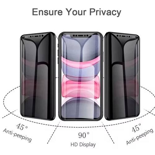 1-5Pcs Matte Ceramic Privacy Screen Protector for iPhone 14