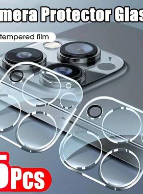 5PCS Camera Lens Protector Glass for IPhone 12 13 14 15 16 P