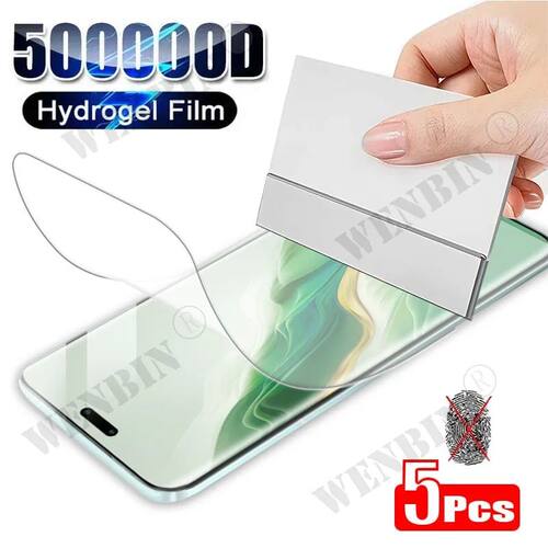 5 Pcs Hydrogel Film For Honor Magic 8 7 6 5 Pro Lite 500 400