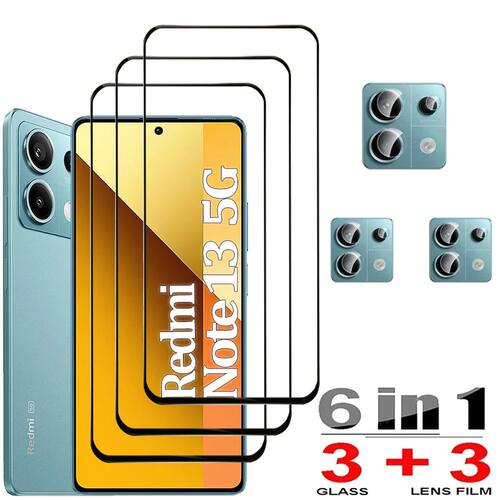Protective Glass For Redmi Note 14 13 Pro 5G Screen Protecto