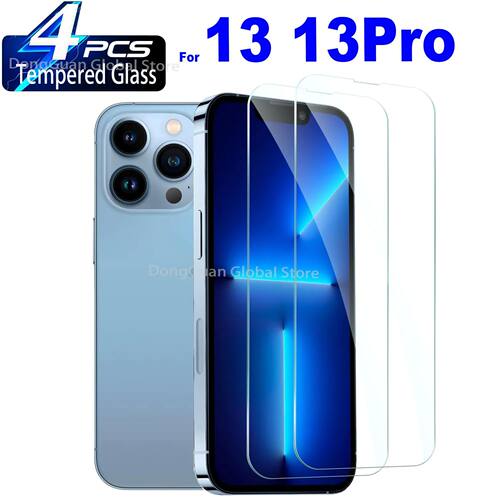 2026 Version For iPhone 13 / 13 Pro Tempered Glass Screen Pr
