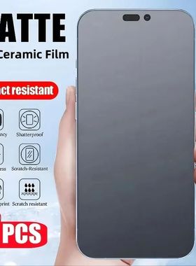 5PCS Matte Screen Protector For iPhone 16 Pro 17 13 11 Air Ceramic Film For iPhone 6 7 8 Plus XR XS