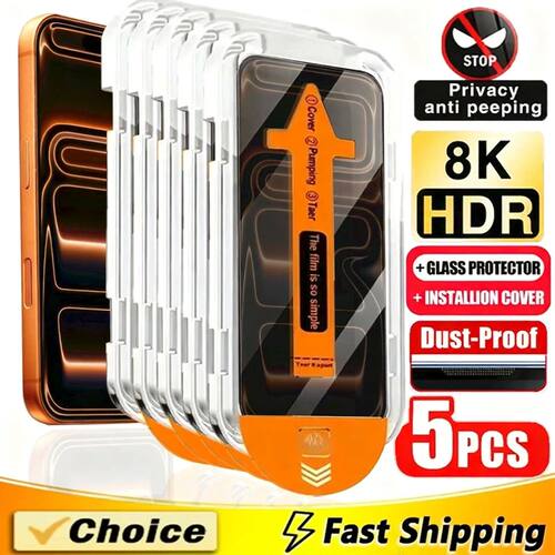 Privacy Screen Protector For iPhone 17 Pro Max 16 15 11 12 1