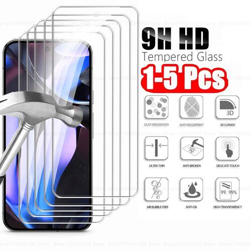 1-5Pcs HD Premium Glass For Google Pixel 9 Pro XL Screen Pro