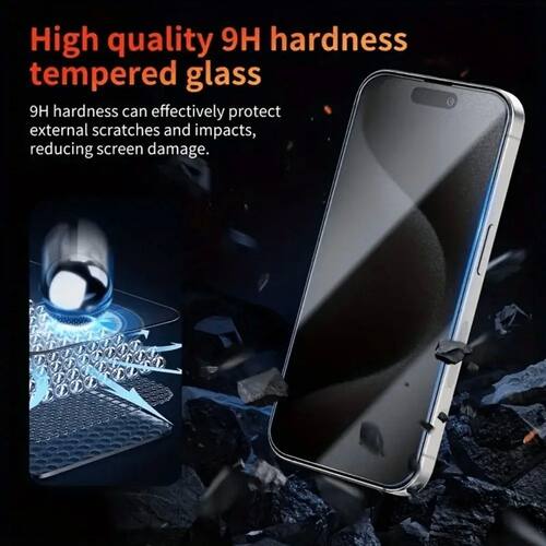 2Pcs Ultra Clear Screen Protector for iPhone 17 16 15 14 Pro