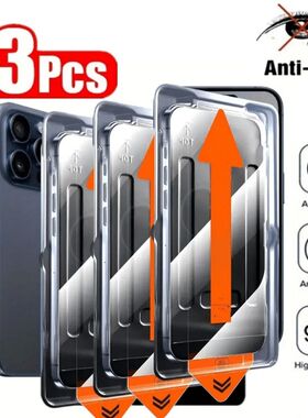 3pcs Privacy Tempered Glass for IiPhone 16 15 14 13 12 11 Pr