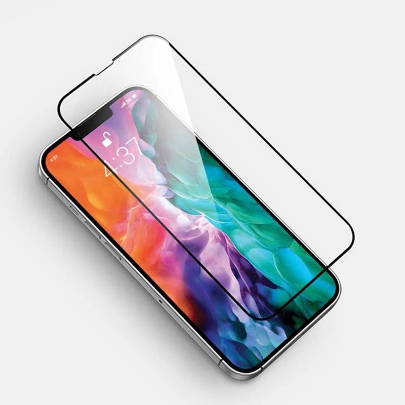 4Pcs Screen Protector For iPhone 15 14 13 12 11 Pro Max Anti