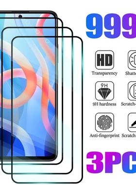 3PCS Protection Glass For Xiaomi Redmi 10X 10C 12C Tempered