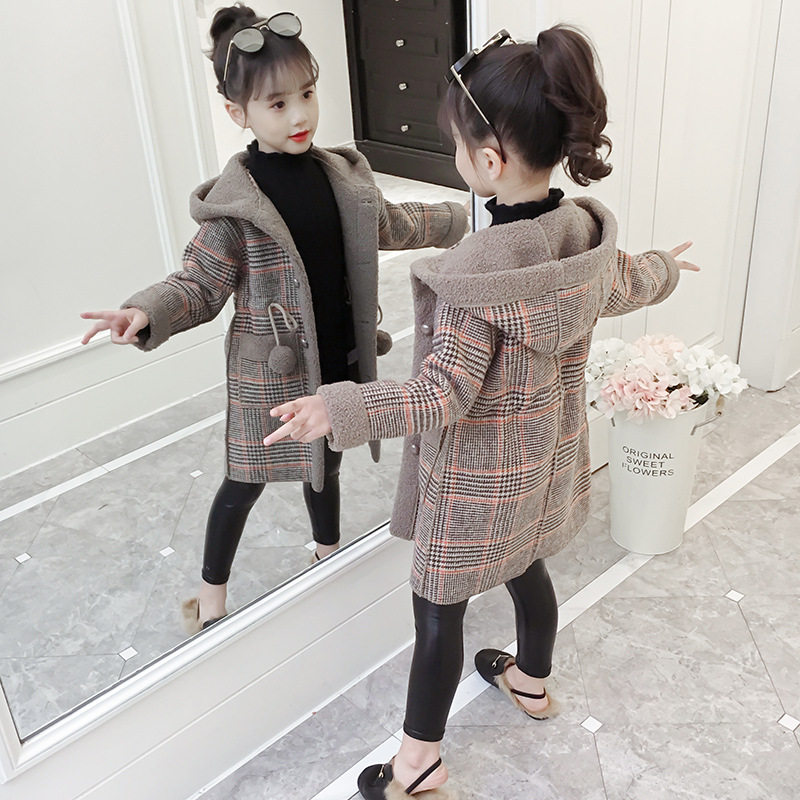 女童毛呢外套6秋冬款7加棉8儿童9中童十岁女孩子冬季呢子大衣11潮在类目 童装/婴儿装/亲子装, 外套/夹克/大衣, 普通外套中 - 来自Buy2taobao.com提供专业的淘宝代购服务
