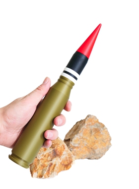 A-10疣猪弹药模型燃烧弹塑料摆件