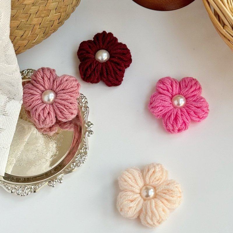D0022一折专区花朵配饰珠子装饰胸针别针奢华兔子手工编织毛线花1,居家布艺,珠子/钻饰/花朵等配饰,淘宝优惠券,粉丝福利购,淘宝优惠卷