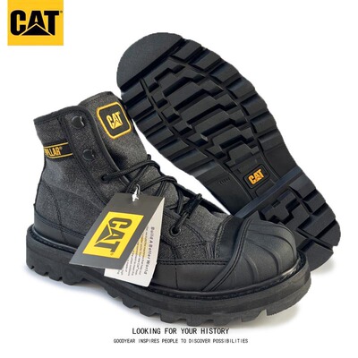 高帮马丁靴大黄靴工装CAT卡特男