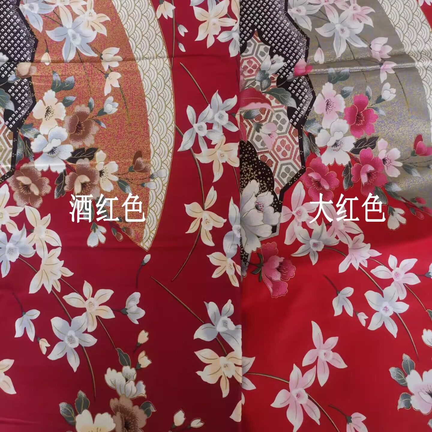 台湾传统客家花布全棉单人床单
