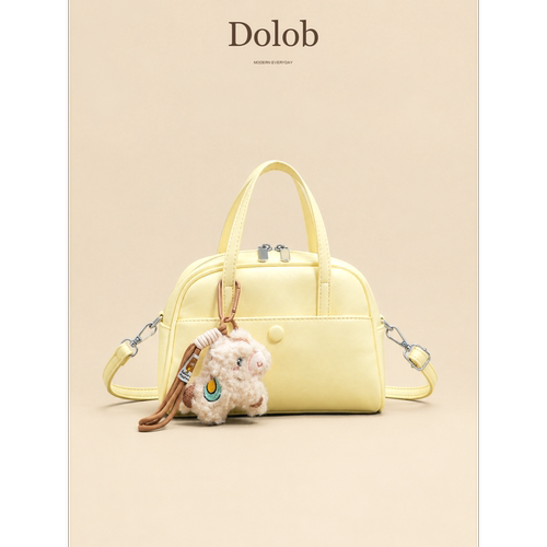 Dolob2026新款质感时髦小众手提枕头女包日常通勤斜挎小拎包