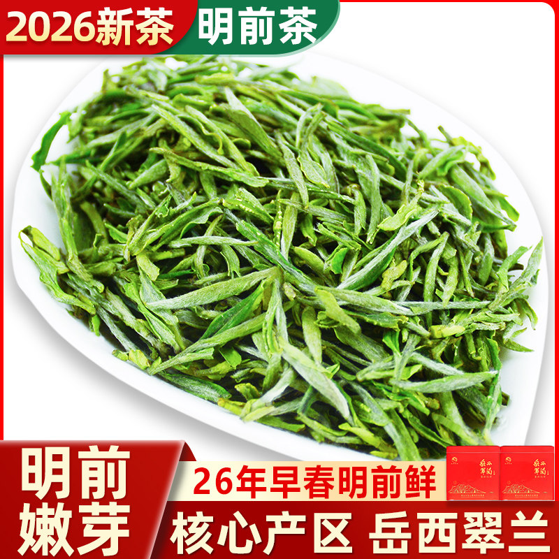 2026新茶岳西翠兰明前嫩芽
