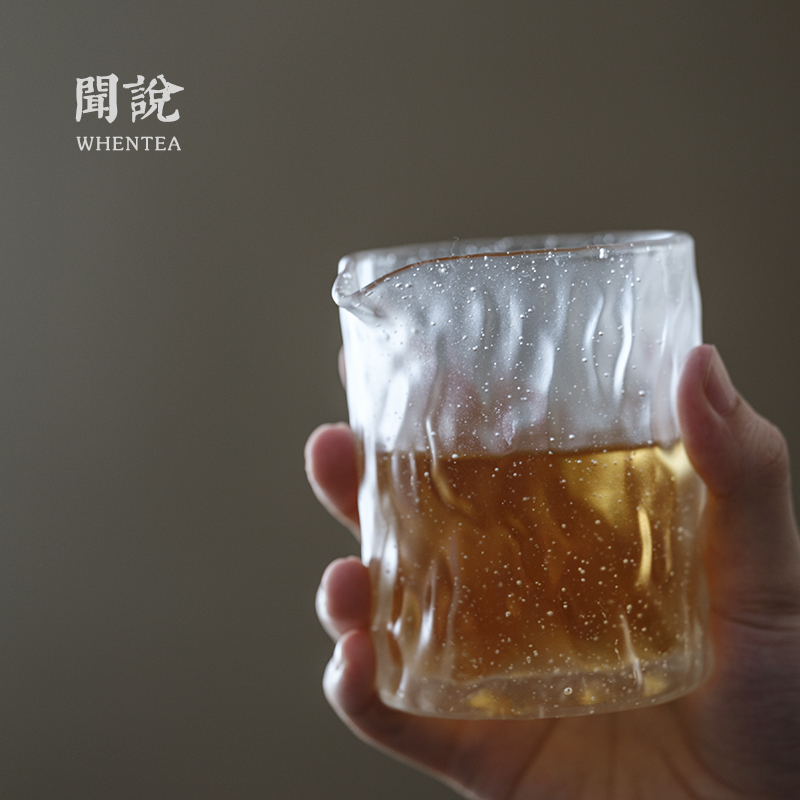 闻说琉璃锤纹分茶冰冻冷泡公道杯