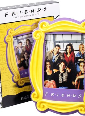 Friends老友记经典Monica家黄色相框 官方正版授权 老友粉的礼物