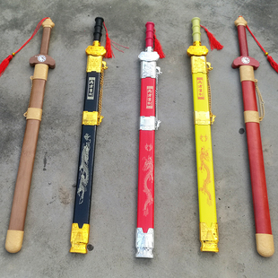 儿童剑客塑料玩具刀剑枪青龙宝剑尚方宝剑表演剑天王宝剑模未开刃