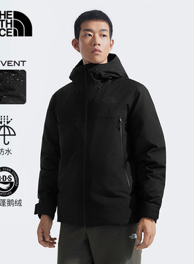 TheNorthFace北面男TNF Range防水保暖鹅绒羽绒服户外25年新83UM