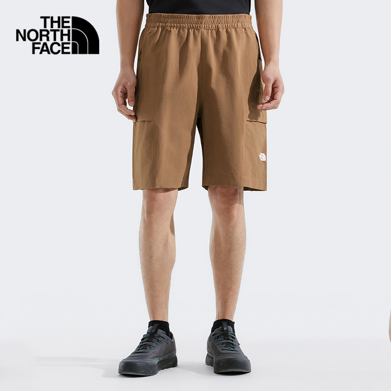 北面休闲短裤男款DWR防泼水面料