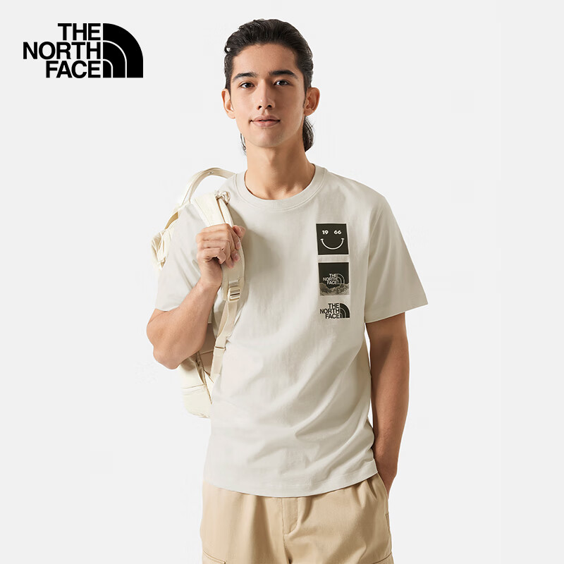 北面短袖T恤质感纯棉面料