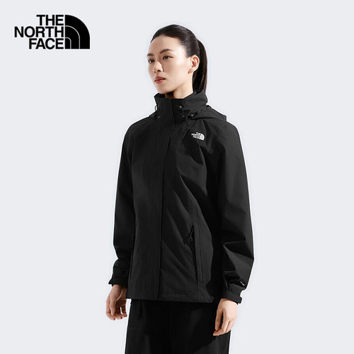北面防风防水女款硬壳冲锋衣