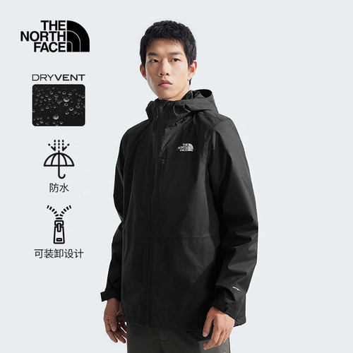 北面保暖防水三合一春秋冬冲锋衣