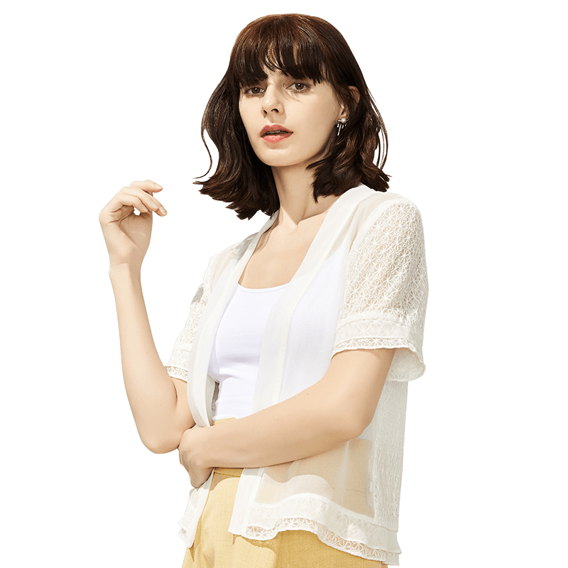 BXV真丝开衫外披防晒仙气女夏