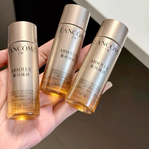 国内专柜 新版兰蔻 菁纯臻颜精华柔肤水30ml 玫瑰爽肤水保湿紧致