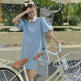 现货法式泡泡袖连衣裙297-8233-P95-K148，女装连衣裙，艾艾淮淮