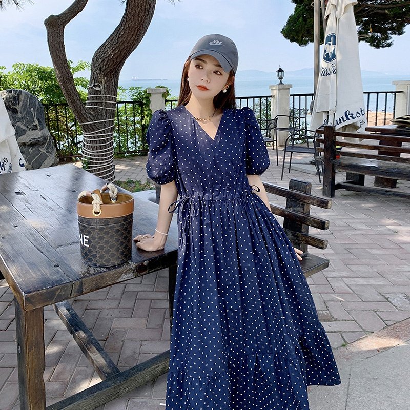 现货温柔风初恋长裙297-7997-P105-K158，女装连衣裙，艾艾淮淮