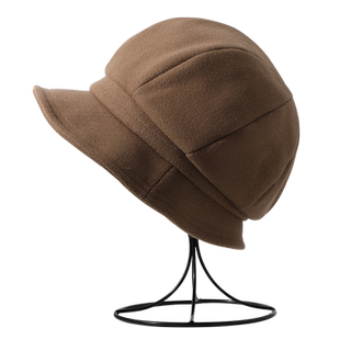 韩版渔夫帽子女秋冬季保暖优雅时尚百搭英伦贝雷帽气质显脸小盆帽