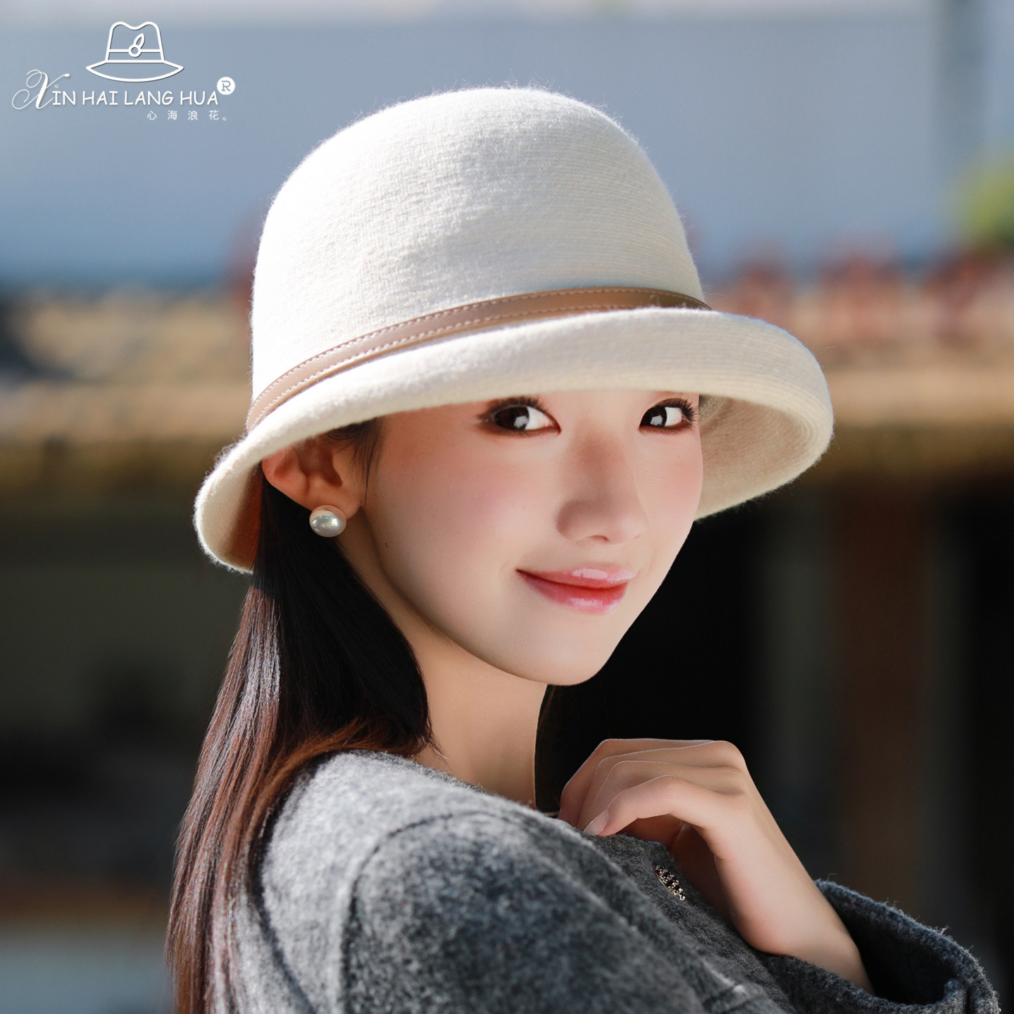 卷边渔夫帽子女秋冬季时尚百搭优雅礼帽韩版高品质显脸小保暖盆帽,服饰配件/皮带/帽子/围巾,帽子,淘宝优惠券,粉丝福利购,淘宝优惠卷