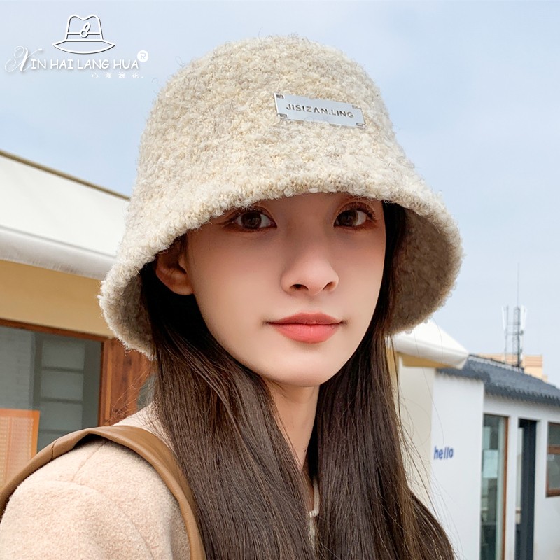 渔夫帽出游韩版女秋冬季