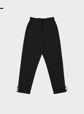 BOUNCE官方新款抽口梭织长裤运动训练跑步篮球健身束脚裤男排扣裤