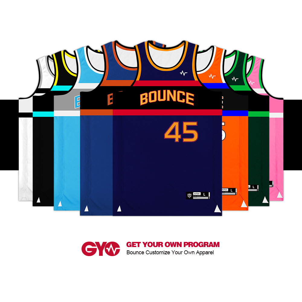 Bounce GYO Brick2.0 Jersey 拼块2.0篮球服套装