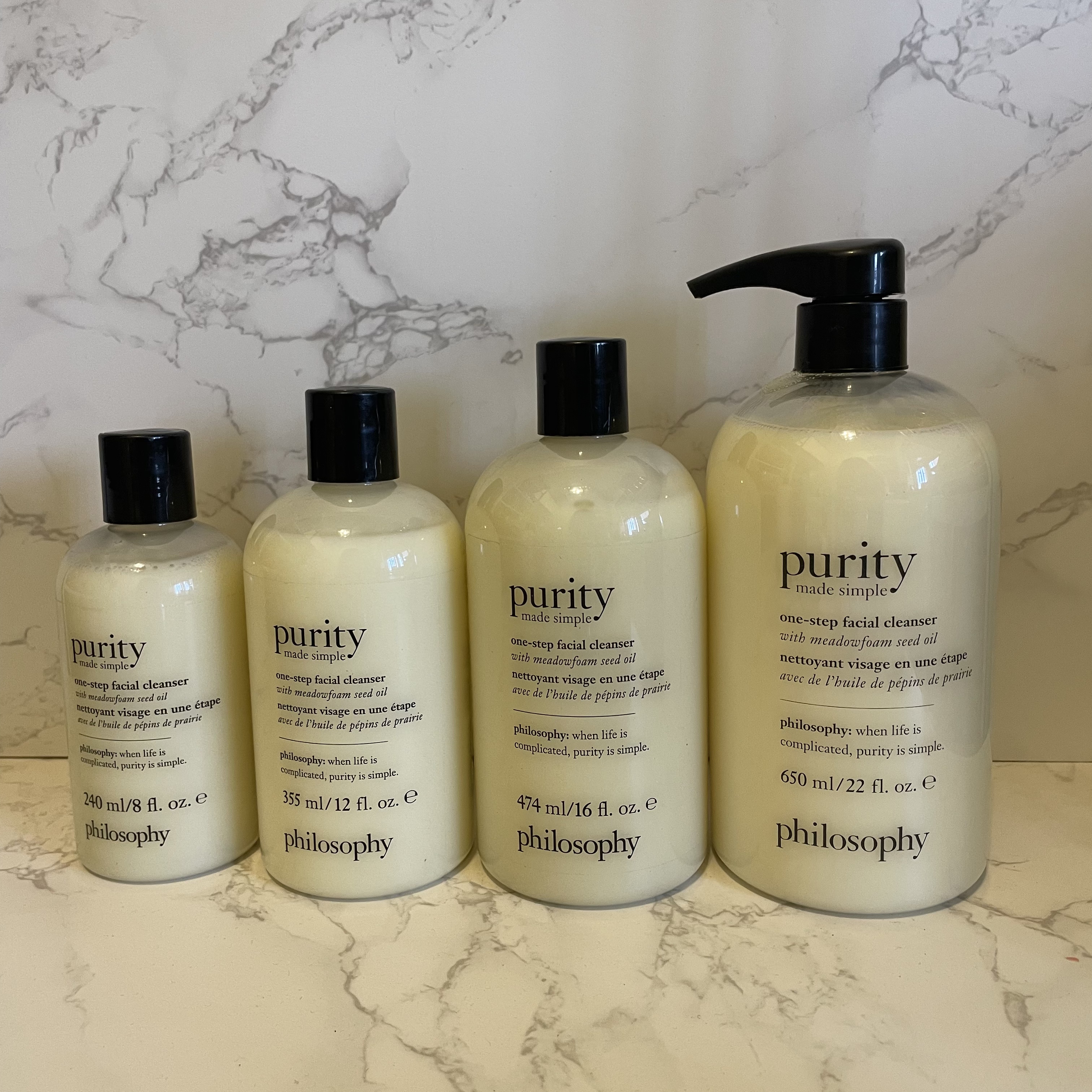 美版philosophy自然肌肤哲理三合一氨基酸洗面奶一步到位947ml