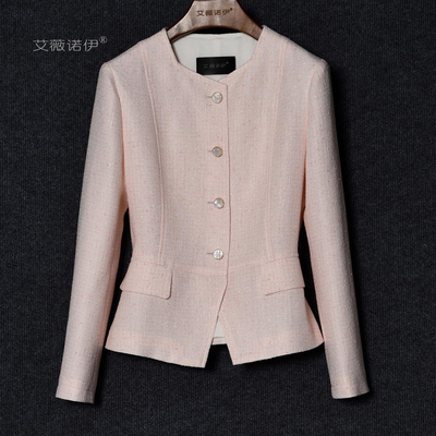 V领优雅气质小香风短外套