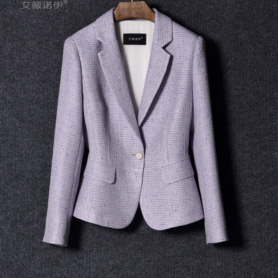 艾薇诺伊2025秋季新款法式小西装