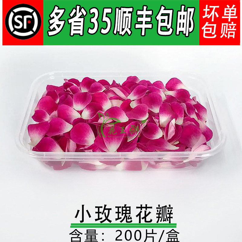 新鲜小玫瑰花瓣 蛋糕烘焙酒店西餐摆盘装饰点缀