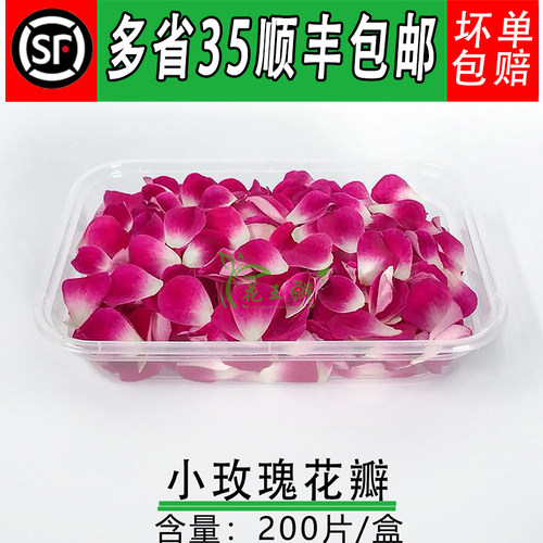 新鲜小玫瑰花瓣 蛋糕烘焙酒店西餐摆盘装饰点缀