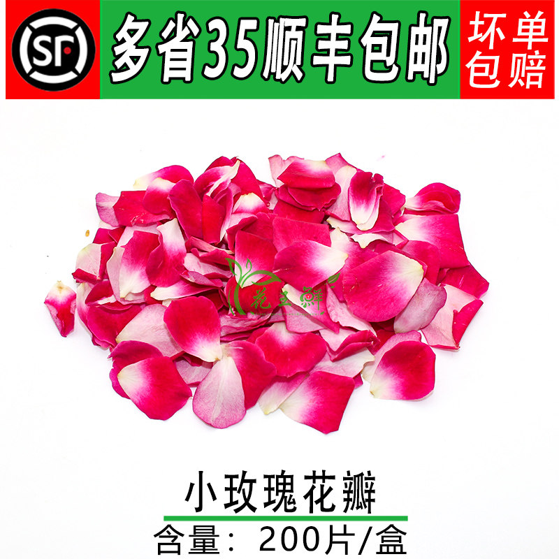 新鲜  小玫瑰花瓣 混合色 小玫瑰酒店摆盘装饰蛋糕咖啡装饰点缀