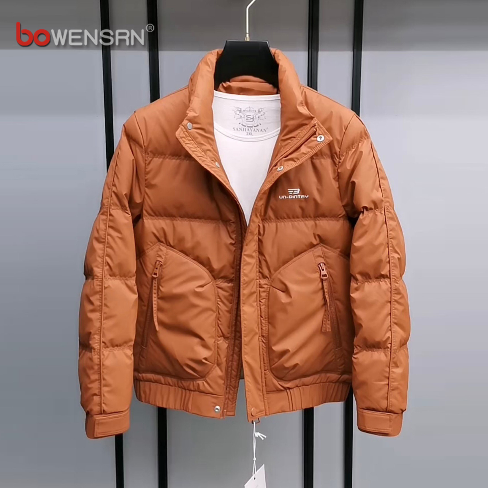 今年流行爆款羽绒服男士2025新款冬季痞帅气高级感加厚男外套男款