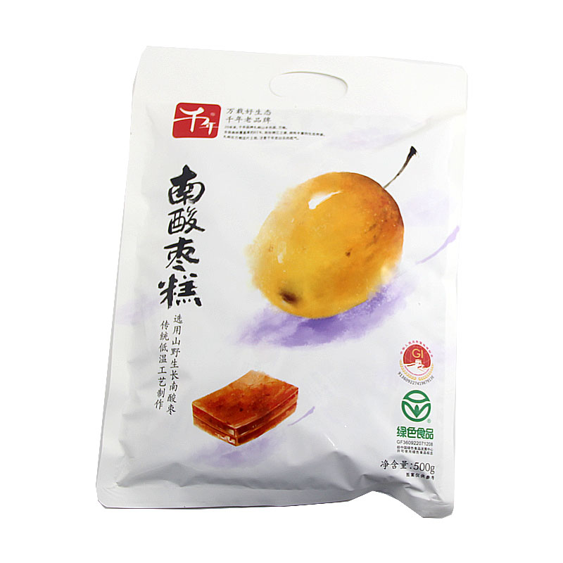 千年南酸枣糕 休闲零食小吃江西特产500克袋装 酸酸甜甜