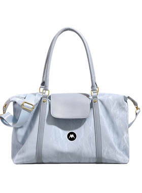 Mrakeai Kyyds MK韩版大容量旅行包女蓝色手提包健身包通勤行李包