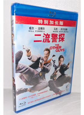 正版蓝光碟片 二流警探加长版蓝光BD50蓝光电影碟片