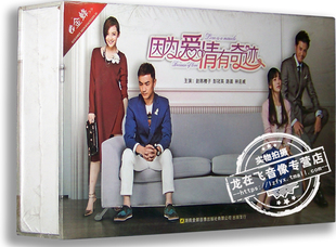 精装 因为爱情有奇迹14DVD 版 赵韩樱子 林佑威 正版 彭冠英 电视剧