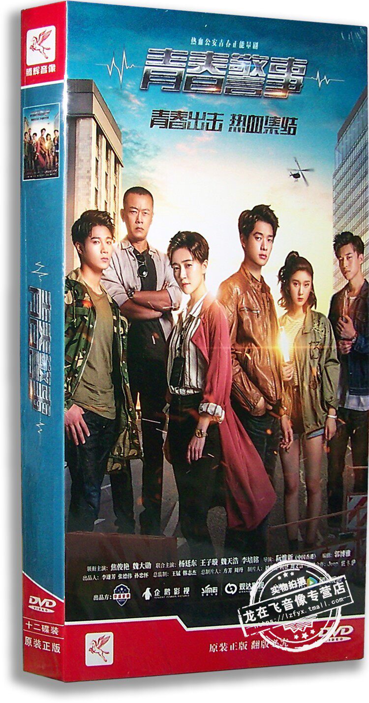 正版电视剧 青春警事12DVD经济版盒装电视剧光盘 焦俊艳 魏大勋